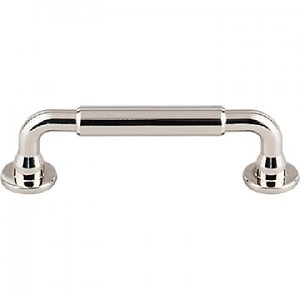 Top Knobs TK822PN Lily Pull 3 3/4 Inch Center to Center in Polished Nickel