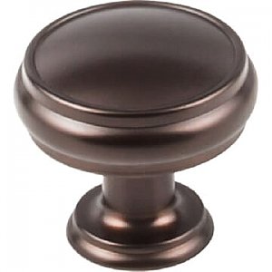 Top Knobs TK832ORB Eden Large Knob 1 3/8 Inch in Oil Rubbed Bronze
