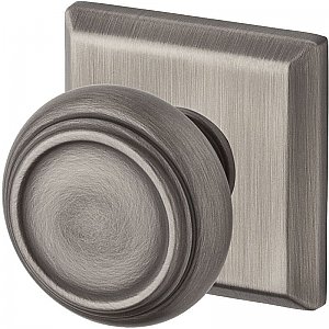 Baldwin ENTRATSR152 Traditional Keyed Entry Single Cylinder Knobset with Traditional Square Rose