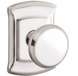 Baldwin 5023055MR Pair of Estate Knobs without Rosettes