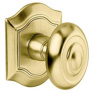 Baldwin 5077040MR Pair of Bethpage Estate Door Knobs without Rosettes