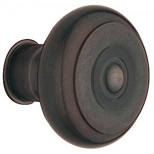 Baldwin 5005112MR Pair of Estate Knobs without Rosettes