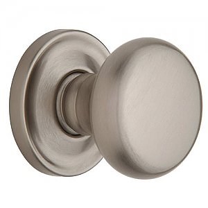 Baldwin 5015150IDM Classic Half Dummy Knob with 5048 Rose and Concealed Screws