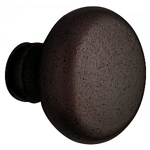 Baldwin 5015412MR Pair of Estate Knobs without Rosettes