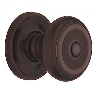 Baldwin 5020112IDM Colonial Half Dummy Knob with 5048 Rose and Concealed Screws
