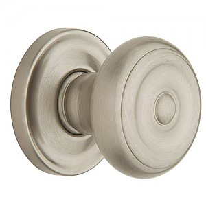 Baldwin 5020150IDM Colonial Half Dummy Knob with 5048 Rose and Concealed Screws