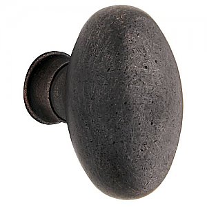 Baldwin 5025402MR Pair of Estate Knobs without Rosettes