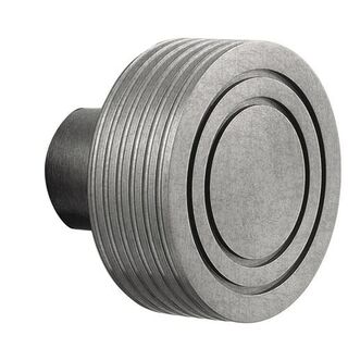Baldwin 5045452MR Pair of Estate Knobs without Rosettes