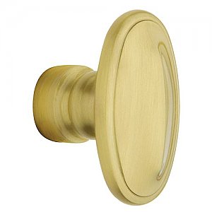 Baldwin 5057040MR Pair of Estate Knobs without Rosettes