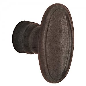 Baldwin 5057412MR Pair of Estate Knobs without Rosettes