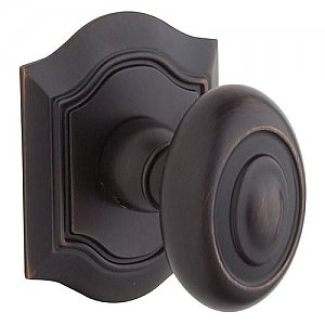 Baldwin 5077112MR Pair of Bethpage Estate Door Knobs without Rosettes