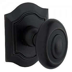 Baldwin 5077190MR Pair of Bethpage Estate Door Knobs without Rosettes