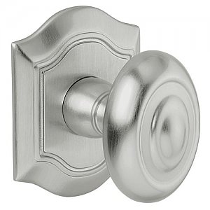 Baldwin 5077264MR Pair of Bethpage Estate Door Knobs without Rosettes