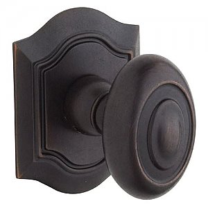 Baldwin 5077412MR Pair of Bethpage Estate Door Knobs without Rosettes