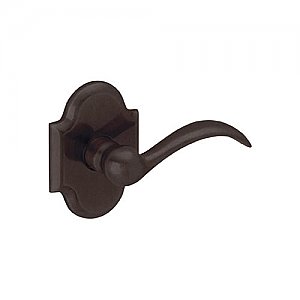 Baldwin 5452V412RDM Beavertail Right Handed Half Dummy Lever with R030 Rose and Concealed Screws