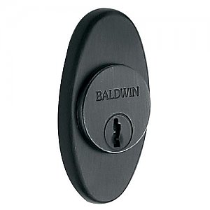 Baldwin 6754102 Oval Decorative Cylinder Trim Collar
