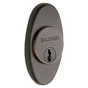 Baldwin 6754112 Oval Decorative Cylinder Trim Collar