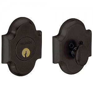 Baldwin 8252102 Boulder Arched Single Cylinder Deadbolt from the Images Collection