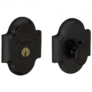 Baldwin 8252190 Boulder Arched Single Cylinder Deadbolt from the Images Collection
