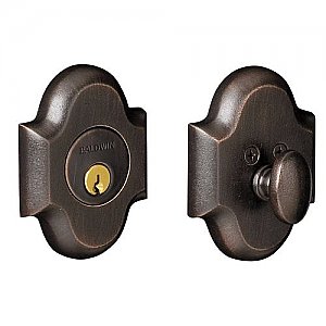 Baldwin 8252402 Boulder Arched Single Cylinder Deadbolt from the Images Collection