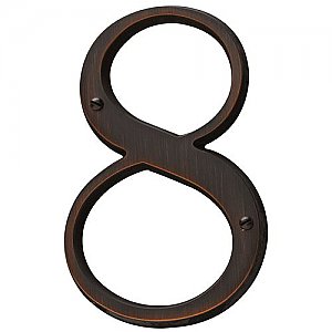 Baldwin 90678112 Solid Brass Residential House Number 8