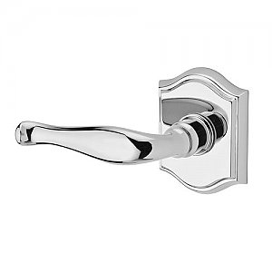 Baldwin HDDECLTAR260 Decorative Single Dummy Lever with Traditional Arch Rose - Left Handed