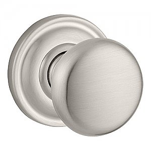 Baldwin HDROUTRR150 Round Single Dummy Knob with Traditional Round Rose