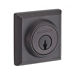 Baldwin SCTSD112 Traditional Square Keyed Entry Single Cylinder Deadbolt