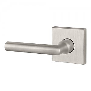HDTUBLCSR150 Tube Single Dummy Lever with Contemporary Square Rose - Left Handed
