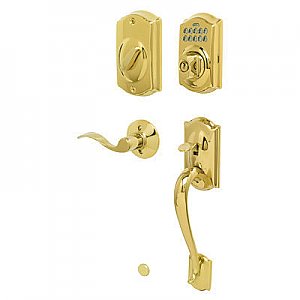 Schlage FE365CAM505ACCRH Camelot Right Handed Electronic Handleset