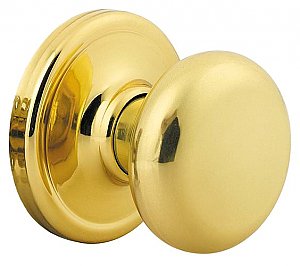 Kwikset Hancock 788H-L03 Lifetime Polished Brass Single Dummy Door Knob