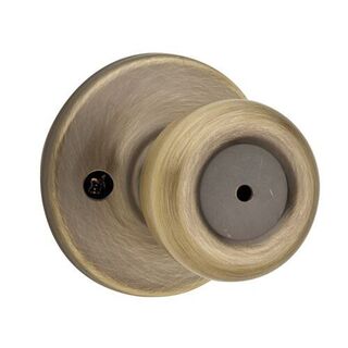 Kwikset Tylo 300T-5 Antique Brass Privacy Door Knob