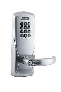 Schlage CO100CY70KPSPA626 CO-Series Commercial Electronic Cylindrical Lock with Keypad and Sparta Lever