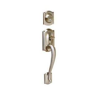 Schlage F62CAM619AVARH F-Series Camelot Right Hand Double Cylinder Handleset