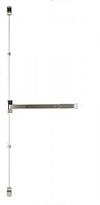 Copper Creek V9560-SS-36 Satin Stainless Grade 1 36" Heavy Duty Vertical Rod Exit Device