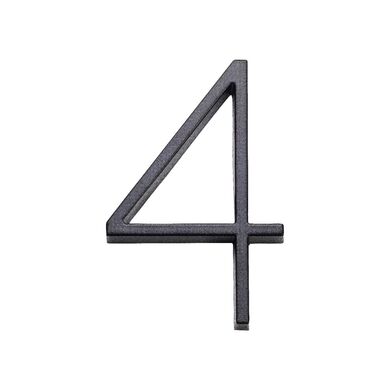 Sure-Loc Hardware HNF5-4 Floating 5" House Number 4