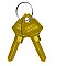 Salsbury 2199 Key Blanks for Standard Locks of Americana Mailboxes Box of 50