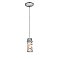 Access Lighting 28030-1R-BS/BLWH Janine 1 Light Cylinder Glass Pendant 