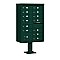 Salsbury 3313GRN-U Cluster Box Unit 13 B Size Doors Type IV USPS Access