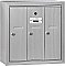 Salsbury 3503ASU Vertical Mailbox 3 Doors Surface Mounted USPS Access