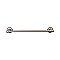 Top Knobs ED10APA Edwardian Bath Towel Bar 30 In. Single - Beaded Bplate in Antique Pewter