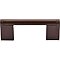 Top Knobs M1068 Princetonian Bar Pull 3 Inch Center to Center in Oil Rubbed Bronze