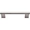 Top Knobs M1081 Wellington Bar Pull 5 1/16 Inch Center to Center in Brushed Satin Nickel