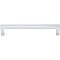 Top Knobs M1157 Square Bar Pull 6-5/16 Inch Center to Center in Polished Chrome