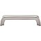 Top Knobs M1173 Tapered Bar Pull 5 1/16 Inch Center to Center in Brushed Satin Nickel