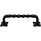 Top Knobs M1246-8 Twist Appliance Pull 8 Inch Center to Center in Patina Black