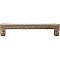 Top Knobs M1366 Aspen Flat Sided Pull 6 Inch Center to Center in Light Bronze