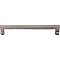 Top Knobs M1370 Aspen Flat Sided Pull 9 Inch Center to Center in Silicon Bronze Light