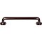 Top Knobs M1393 Aspen Rounded Pull 6 Inch Center to Center in Mahogany Bronze