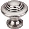 Top Knobs M14 Ascot Knob 1 1/4 Inch in Pewter Antique